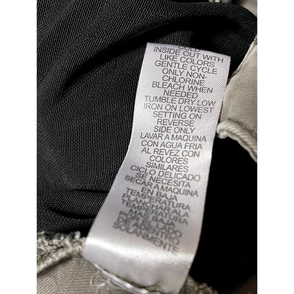 Democracy "Ab" Technology 5 Pocket Shorts‎ Womens size 6 Brown Cotton Spandex - Picture 7 of 7